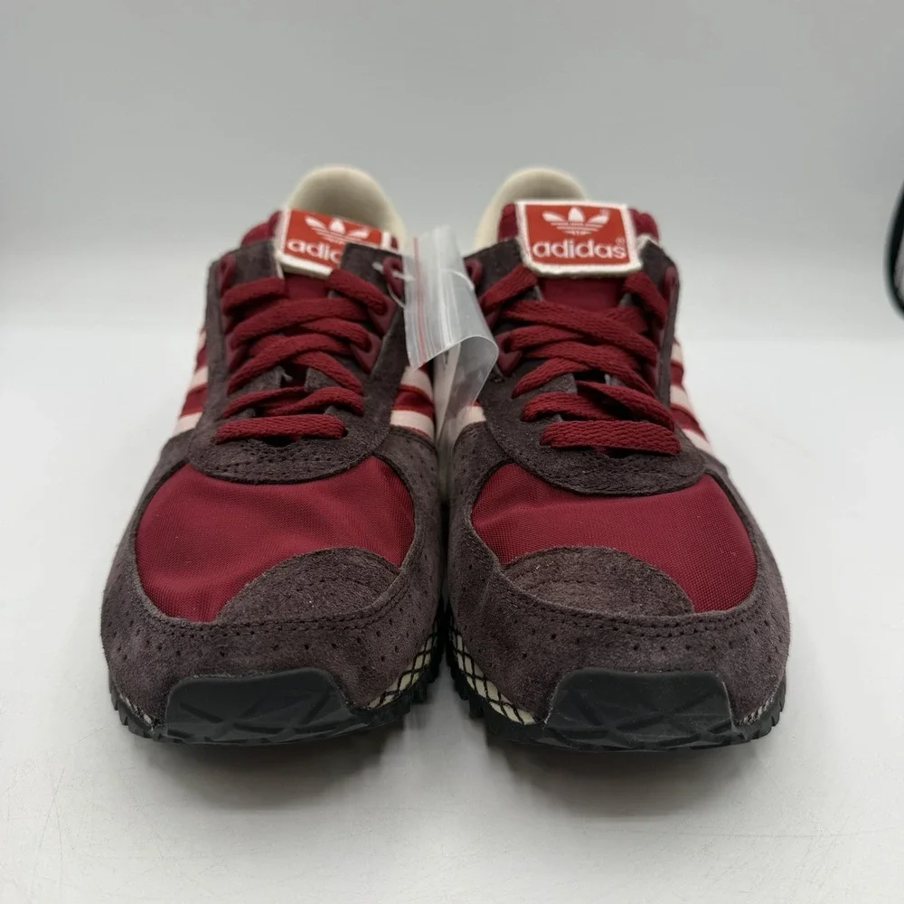 Adidas Originals City Marathon PT Shoes Mens‎ 10 Burgundy/White Sneakers G95556